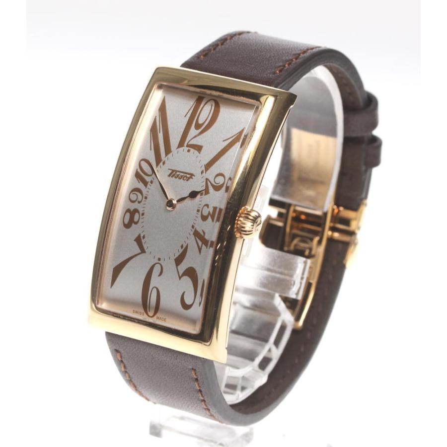 TISSOT（ティソ） 箱保付き【TISSOT】ティソ バナナウォッチ スクエア