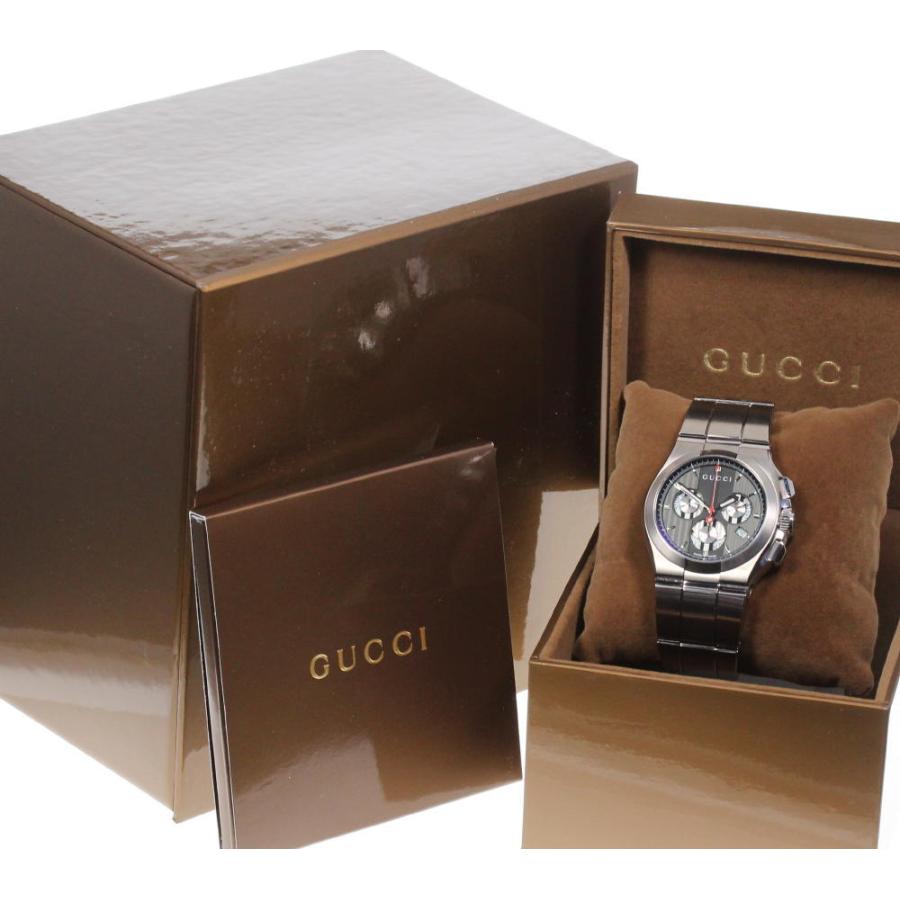 GUCCI（グッチ） 良品☆箱・保【GUCCI】グッチ チタン クロノグラフ 