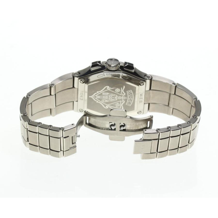 GUCCI（グッチ） 良品☆箱・保【GUCCI】グッチ チタン クロノグラフ
