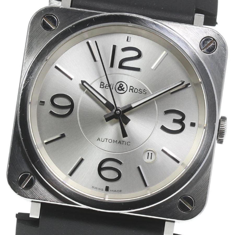 ベル&ロス 箱付【Bell＆Ross】ベル＆ロス BRS BRS-92-S デイト 自動
