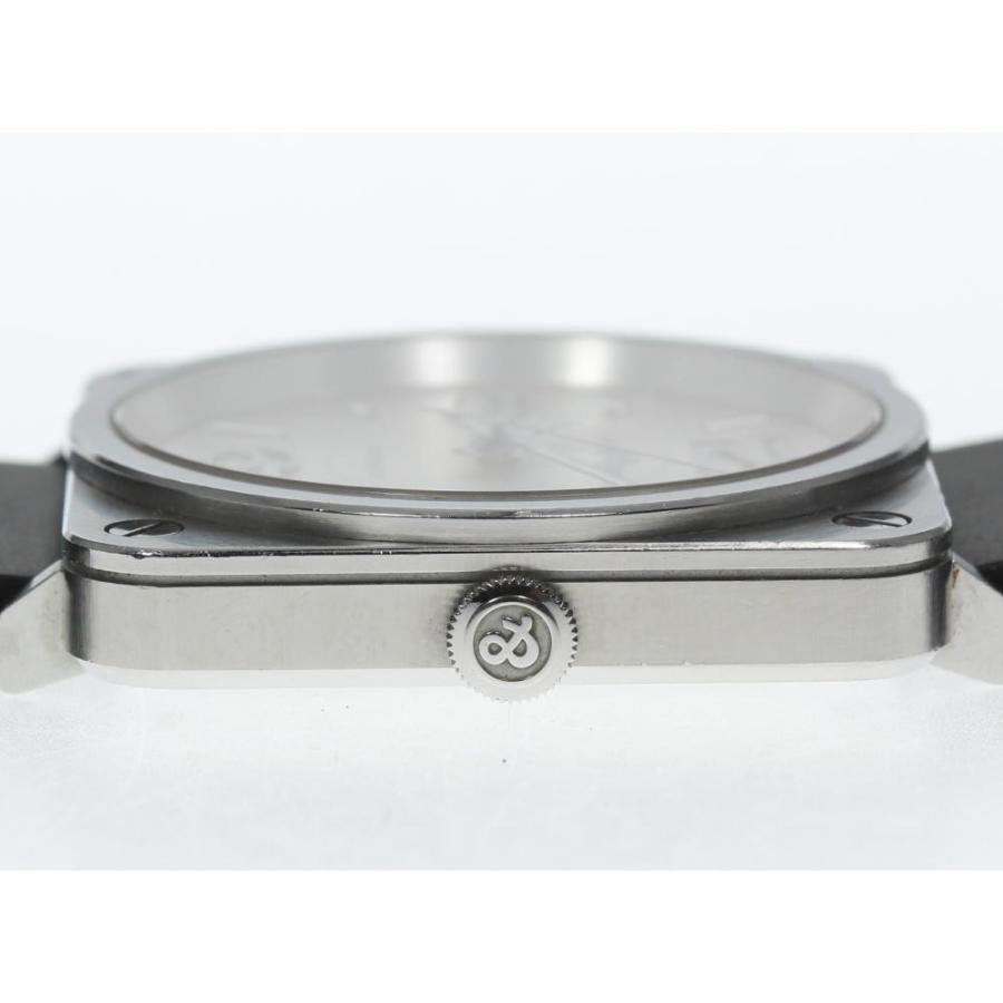 ベル&ロス 箱付【Bell＆Ross】ベル＆ロス BRS BRS-92-S デイト 自動