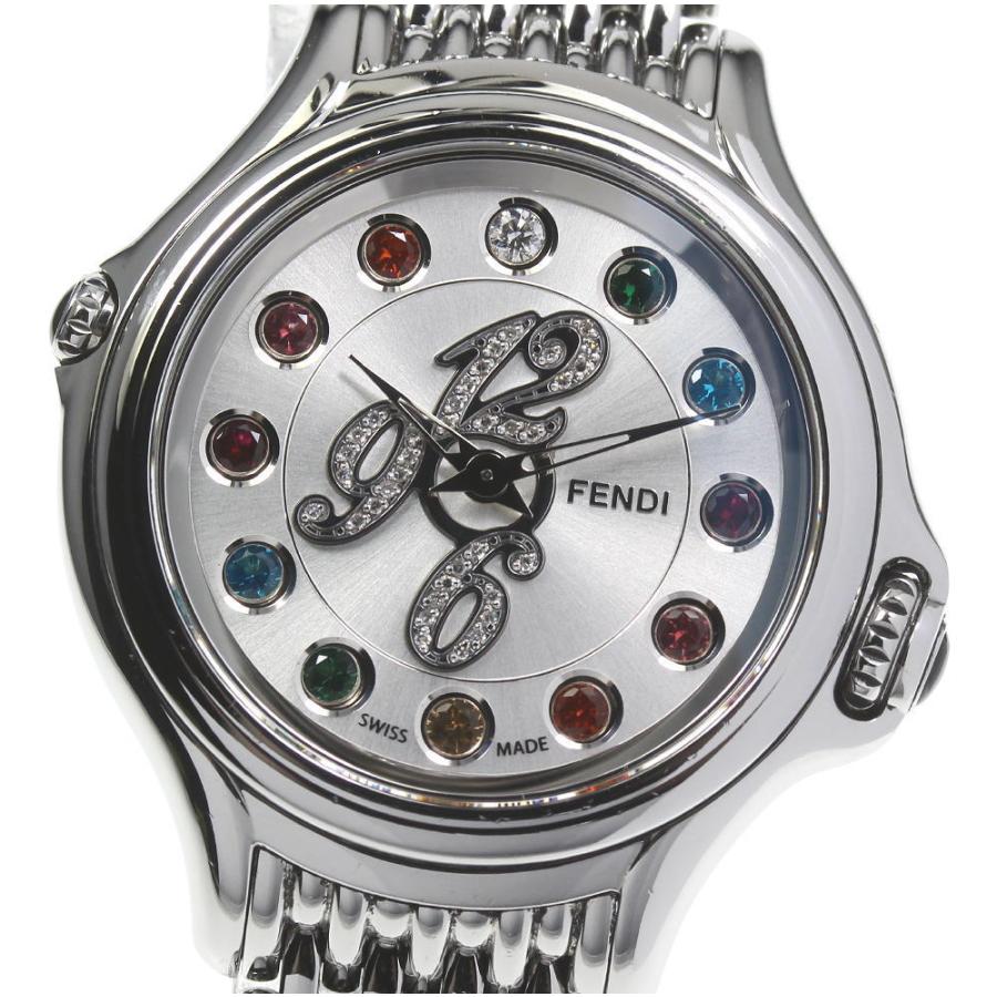 フェンディ FENDI 002-10500L クレイジーカラット クォーツ レディース 保証書付き_945308 FENDI（フェンディ） 良品☆保証書付き【FENDI】フェンディ クレイジー