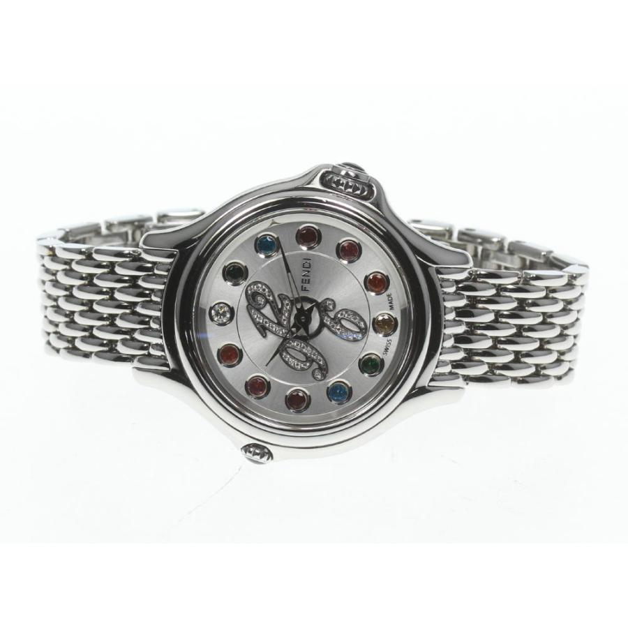 フェンディ FENDI 002-10500L クレイジーカラット クォーツ レディース 保証書付き_945308 FENDI（フェンディ） 良品☆保証書付き【FENDI】フェンディ クレイジー