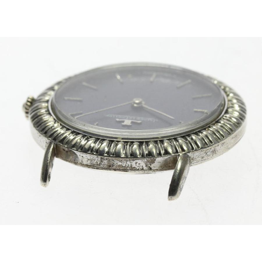 【希少・極美品】ジャガールクルト　手巻き ビンテージ　文字盤グレー 希少・極美品】ジャガールクルト 手巻き ビンテージ A 希少・極美品