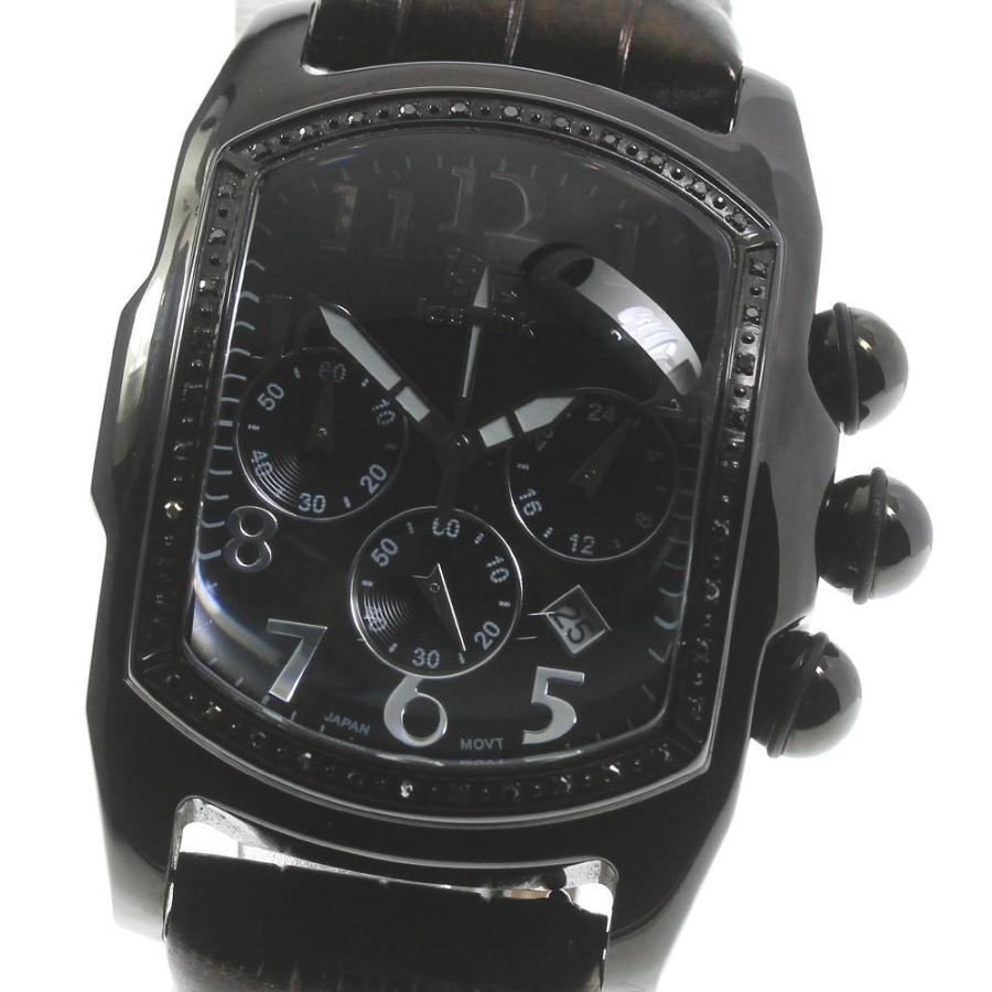 ☆良品 箱付き【ICE LINK】アイスリンク ファットアイス クロノグラフ