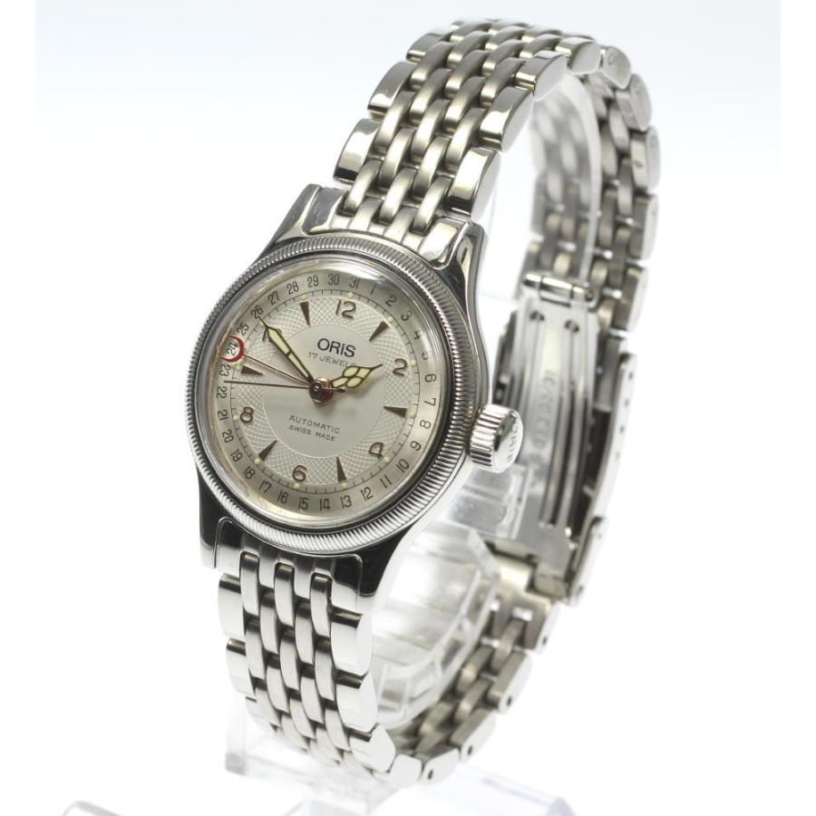 ORIS（オリス） ☆良品【ORIS】オリス ポインターデイト 7400C 裏スケ 