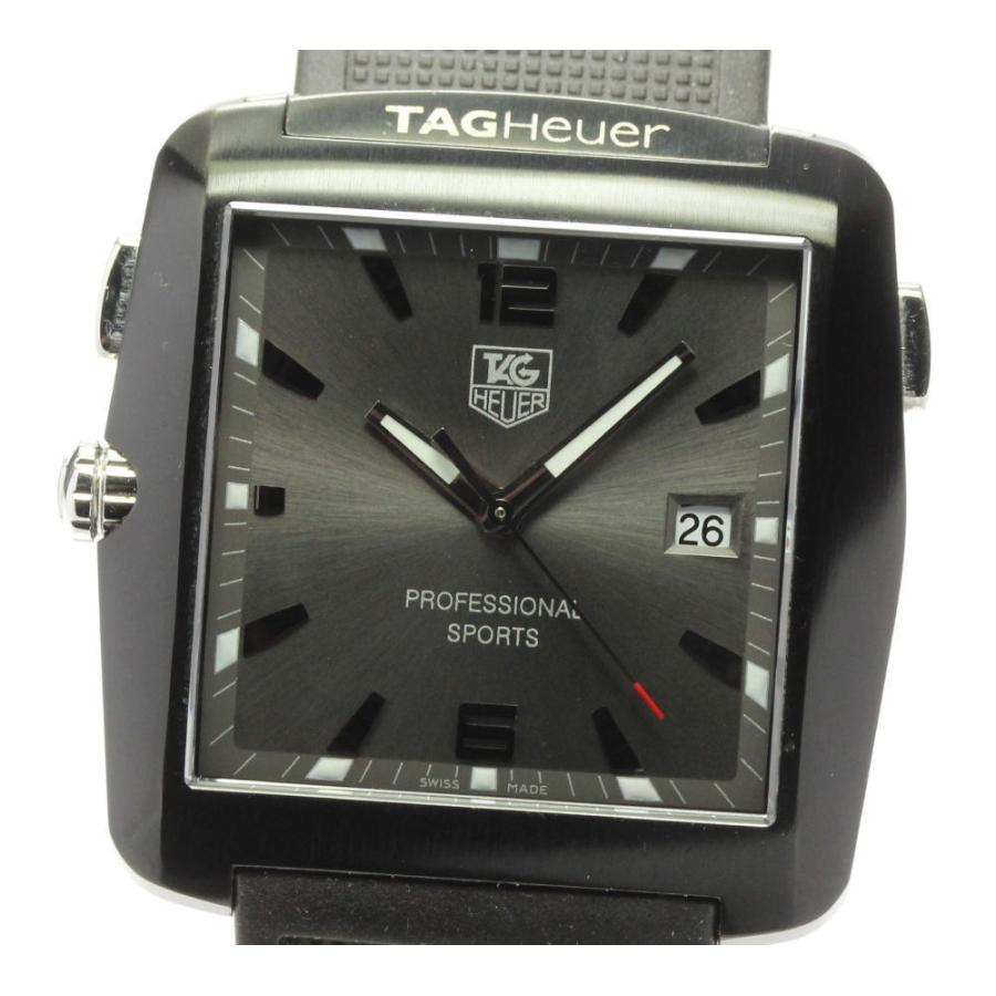 ☆美品【TAG HEUER】タグホイヤー プロフェッショナル スポーツ ゴルフウォッチ WAE1113 クォーツ メンズ 596604