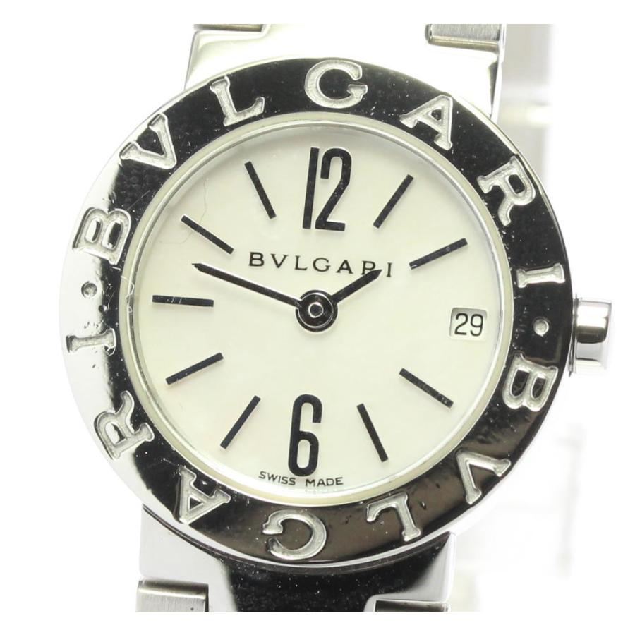 【BVLGARI】ブルガリ ブルガリブルガリ デイト BB23SS クォーツ レディース【ev20】 BVLGARI（ブルガリ） ☆訳あり【BVLGARI】ブルガリ ブルガリブルガリ
