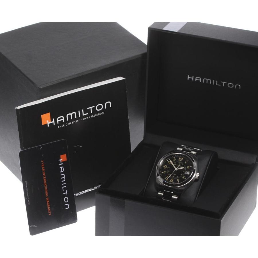 HAMILTON ☆美品 箱付き【HAMILTON】ハミルトン カーキ