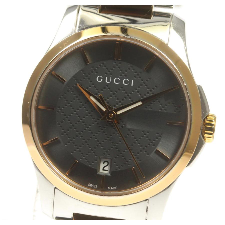 ☆極美品 YA126527 GUCCI グッチ 時計 Gタイムレス コンビ GUCCI（グッチ） 【GUCCI】グッチ Gタイムレス 126.5/YA126527