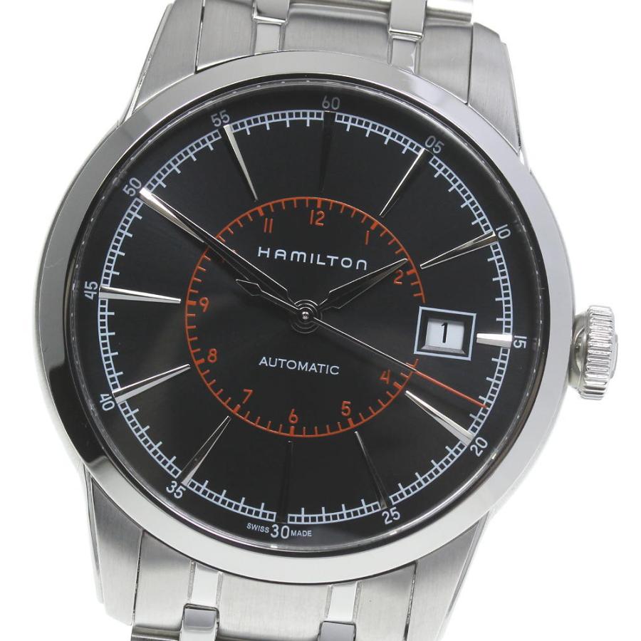 ☆美品【HAMILTON】ハミルトン レイルロード デイト H405550 自動巻き  