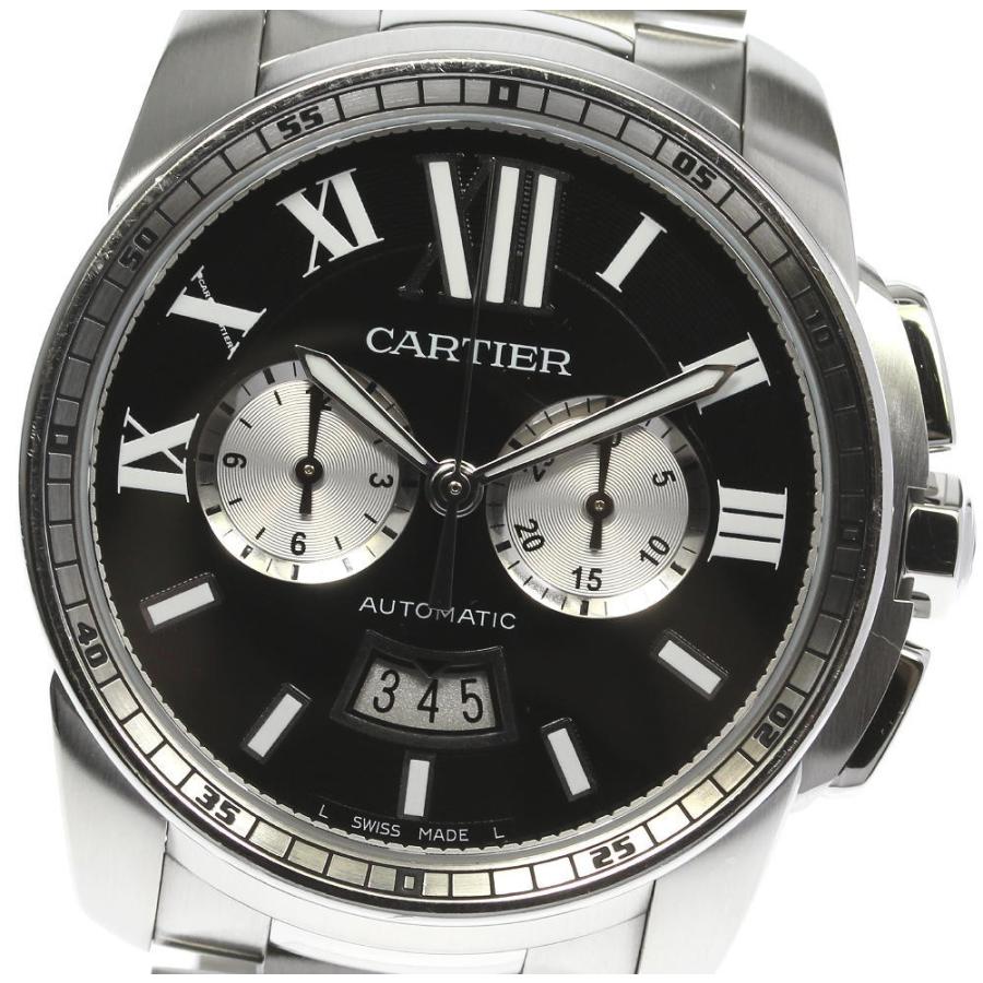 良品 保証書 箱付 Cartier カルティエ カリブル ドゥ カルティエ クロノグラフ W 自動巻き メンズ Closer Yahoo ショップ 通販 Yahoo ショッピング