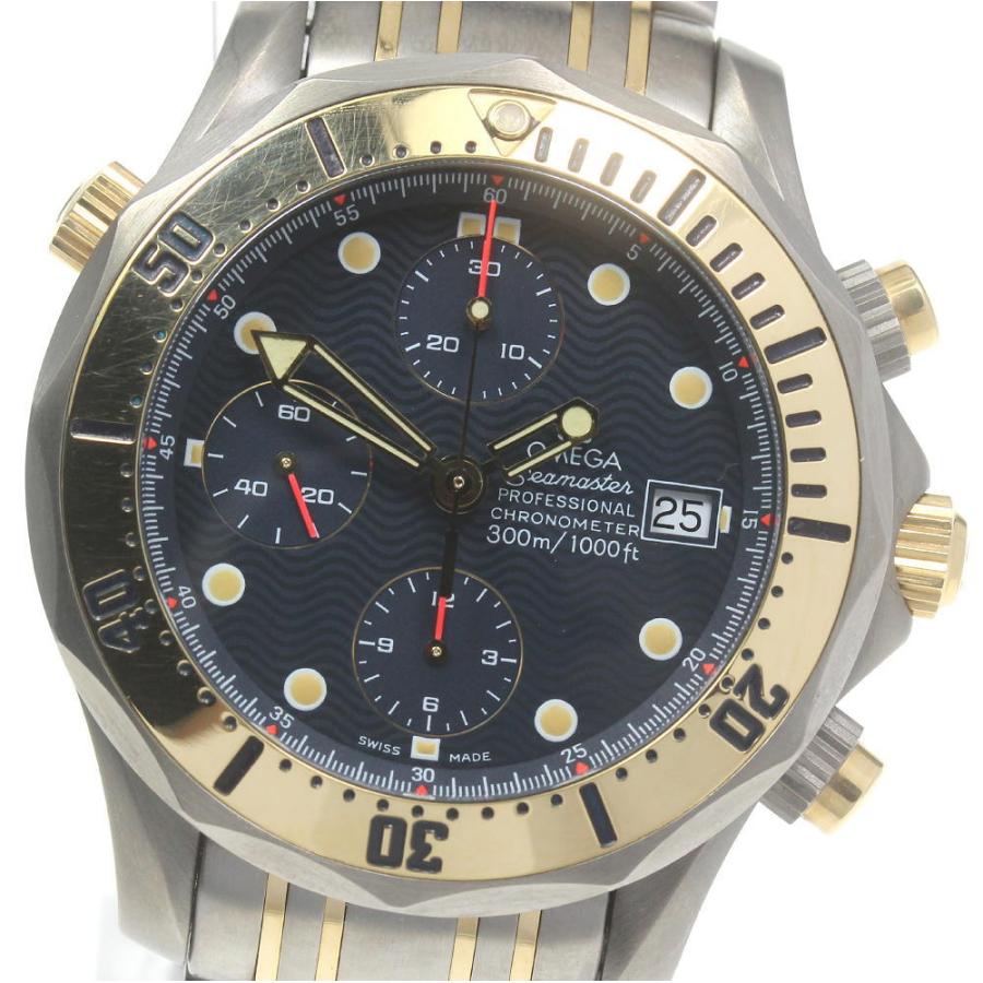 OMEGA オメガ シーマスター クロノグラフ 300m チタン K18PG OMEGA（オメガ） ☆良品【OMEGA】オメガ シーマスター300 クロノグラフ