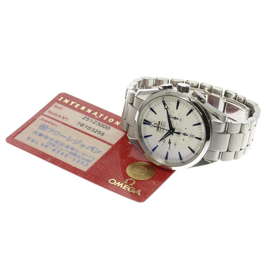 OMEGA ☆訳あり☆保証書付き【OMEGA】オメガ シーマスター アクアテラ  