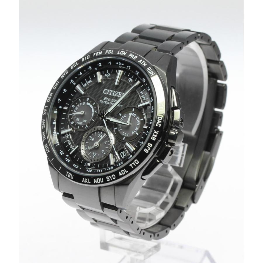 美品】シチズン アテッサ サテライトウェーブ GPS ソーラー クロノグラフ