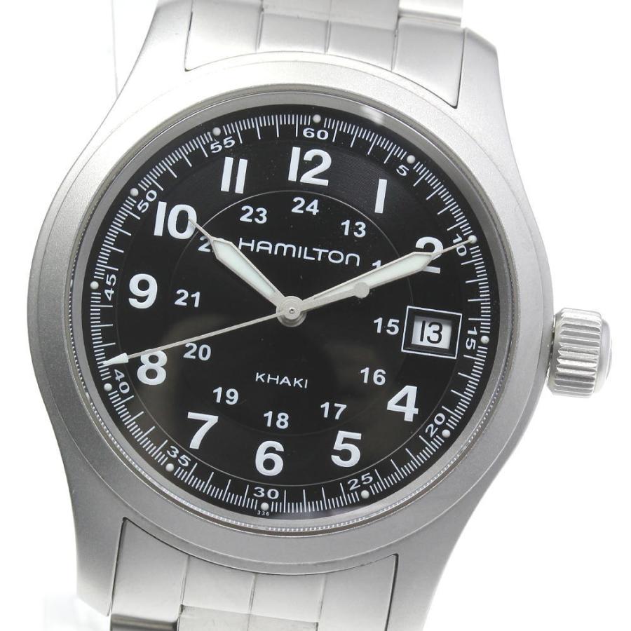 ハミルトン　腕時計　H684112 HAMILTON ☆良品【HAMILTON】ハミルトン カーキ デイト H684112