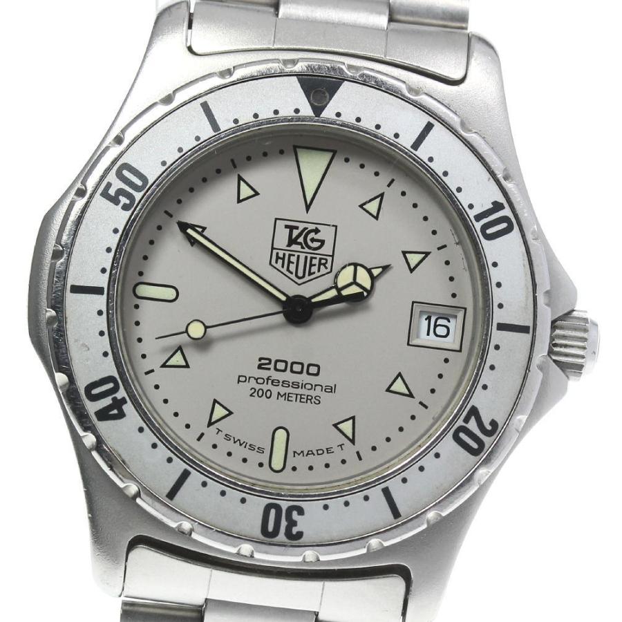 稼働品TAGHEUER タグホイヤー シルバー 972.006