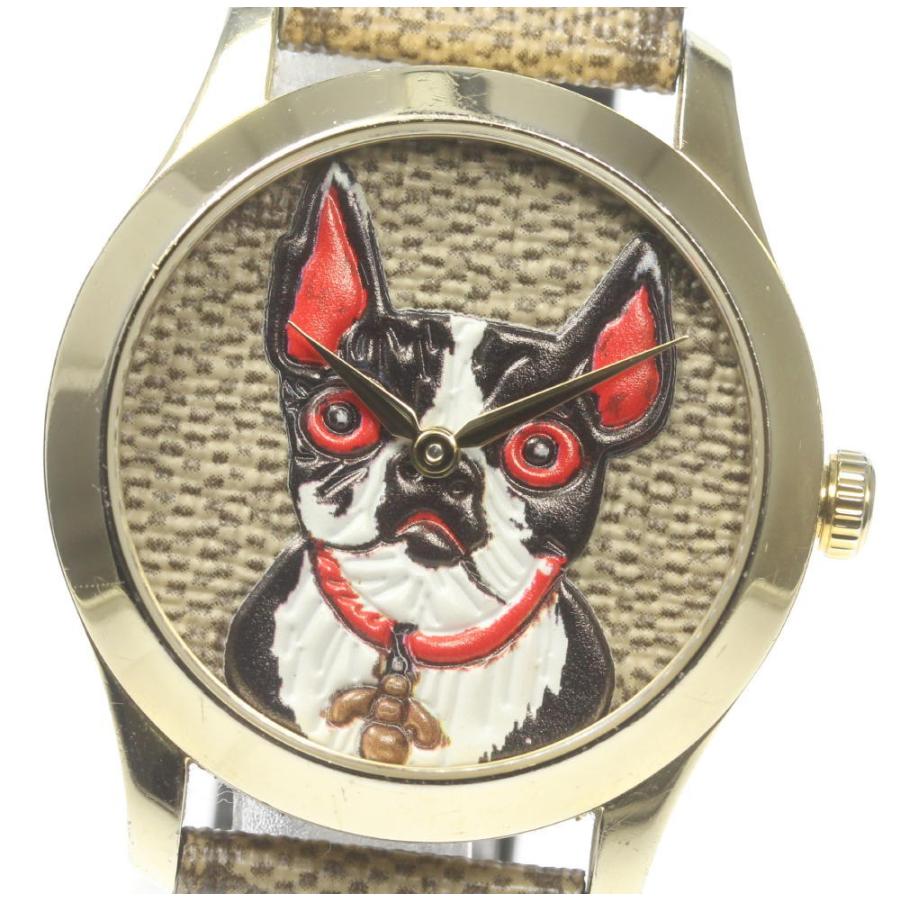 GUCCI 【GUCCI】グッチ Gタイムレス ボスコ＆オルソ 126.4/YA1264056  