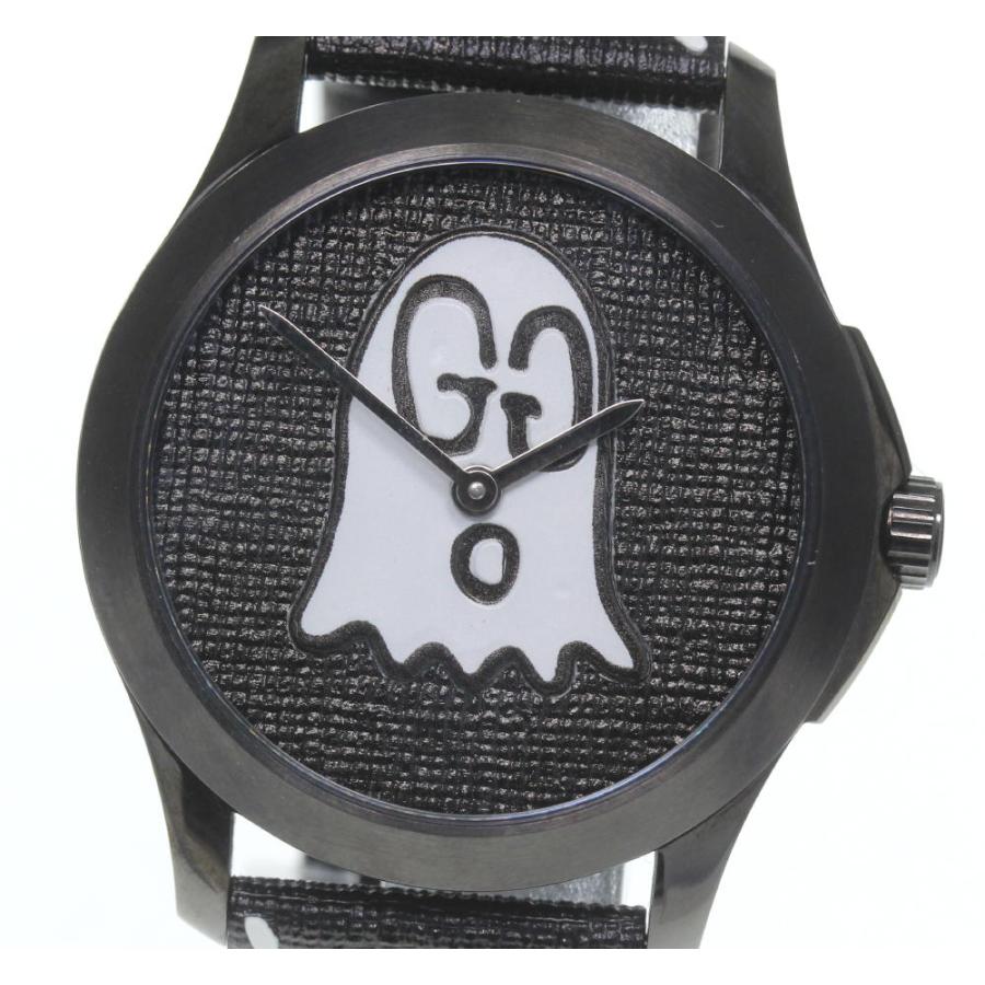 ☆良品【GUCCI】グッチ Gタイムレス ゴースト 限定 126.4/YA1264018 クォーツ メンズ【ev20】 GUCCI（グッチ） ☆良品【GUCCI】グッチ Gタイムレス ゴースト 限定