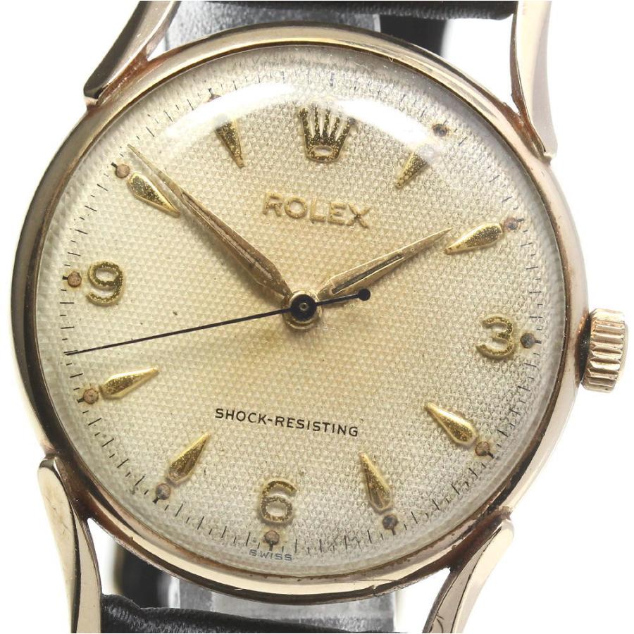 ROLEX 【ROLEX】ロレックス K9 アンティーク 革ベルト 手巻き ROLEX 【ROLEX】ロレックス K9 アンティーク 革ベルト 手巻き