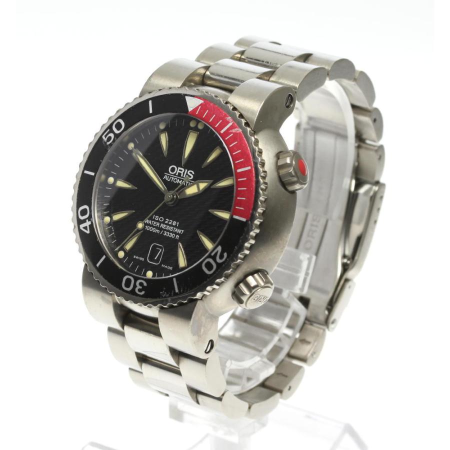箱保付き【ORIS】オリス ダイバー デイト 633-7541 自動巻き メンズ 