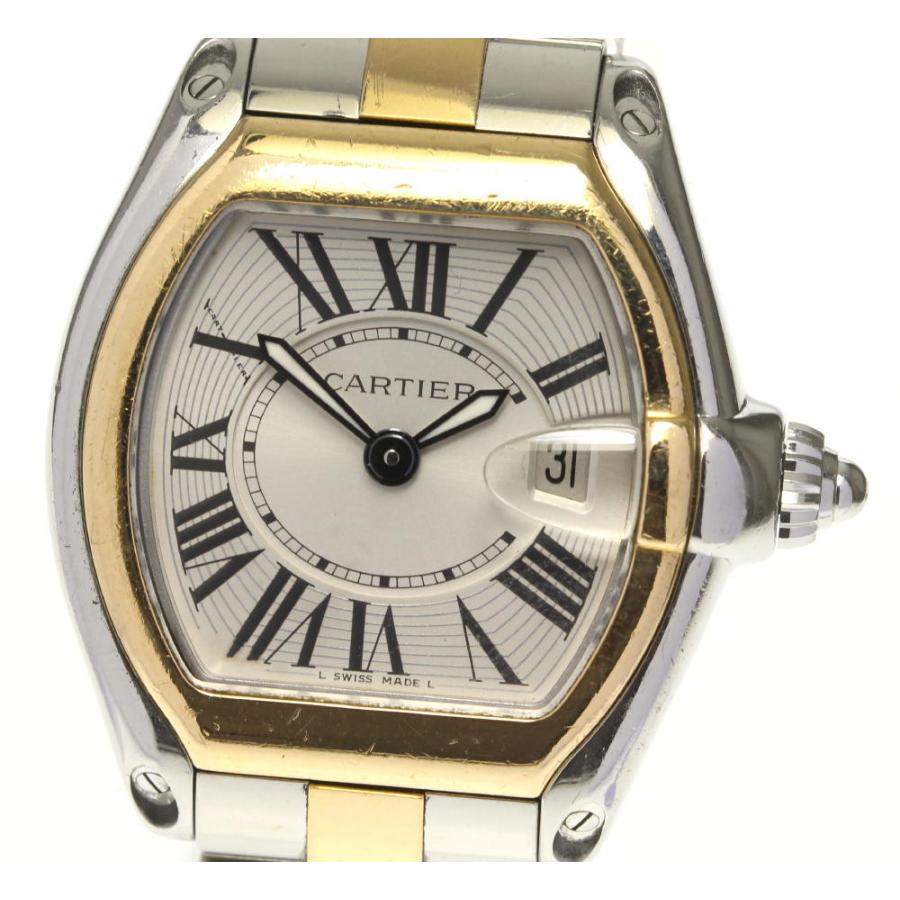 Cartier 【CARTIER】カルティエ ロードスターSM コンビ W62026Y4