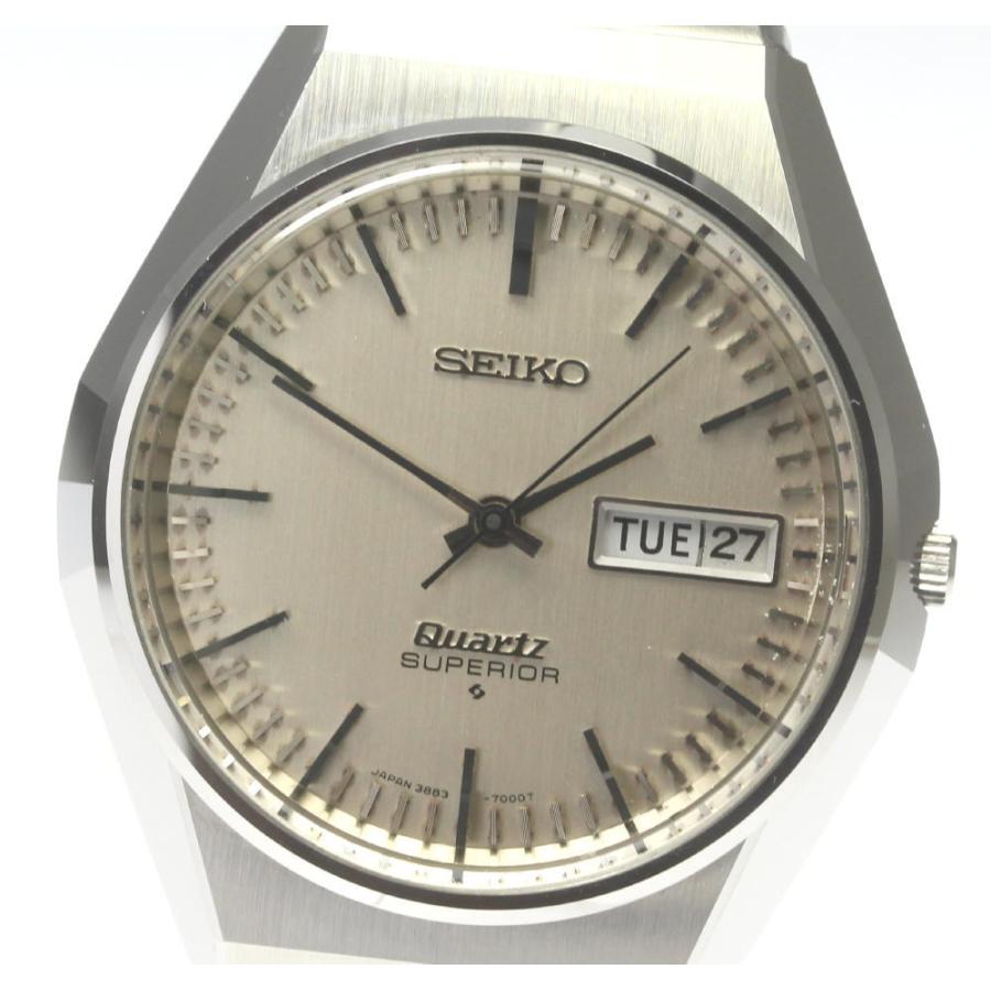 ☆良品【SEIKO】セイコー スーペリア デイデイト 3883-7000 クォーツ