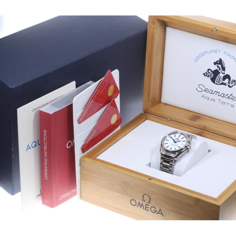 OMEGA ☆美品 保証書/箱付【OMEGA】オメガ シーマスター アクアテラ