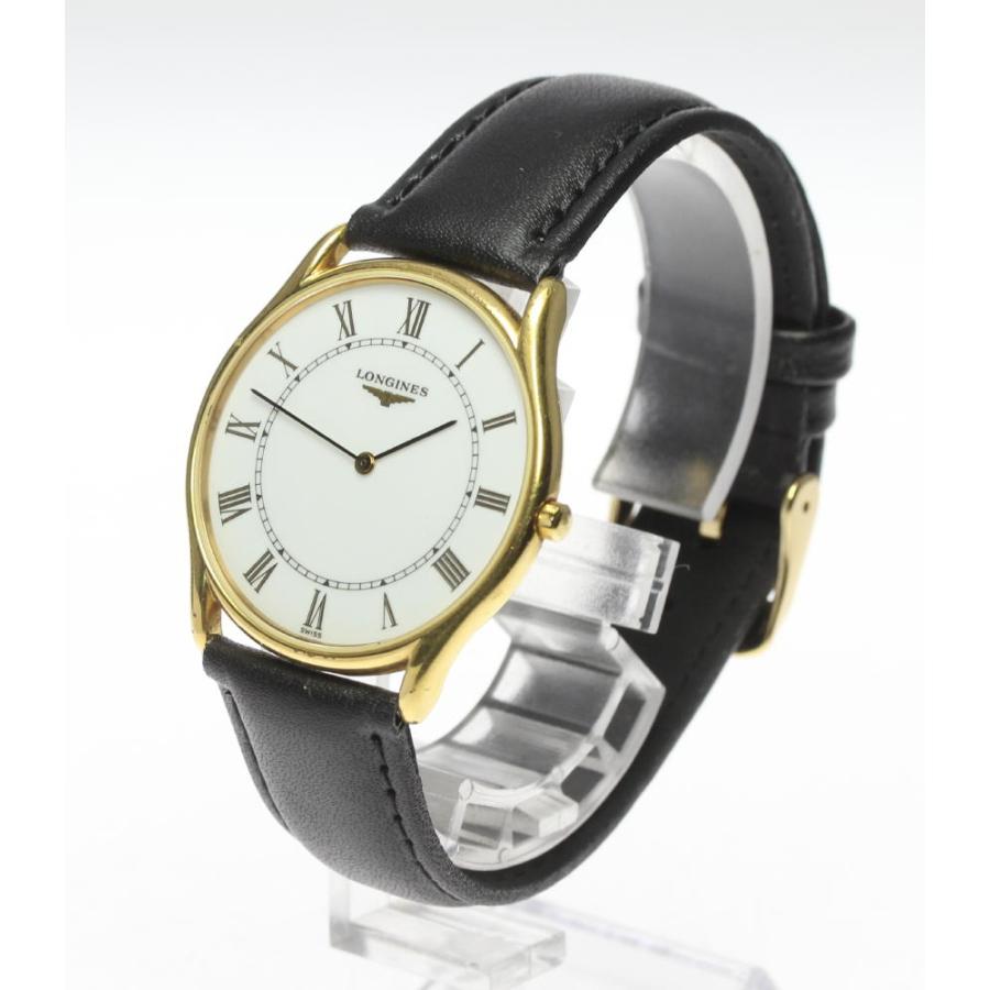 ロンジン L4.617.2 クォーツ腕時計 メンズ 電池新品稼働品ルイ