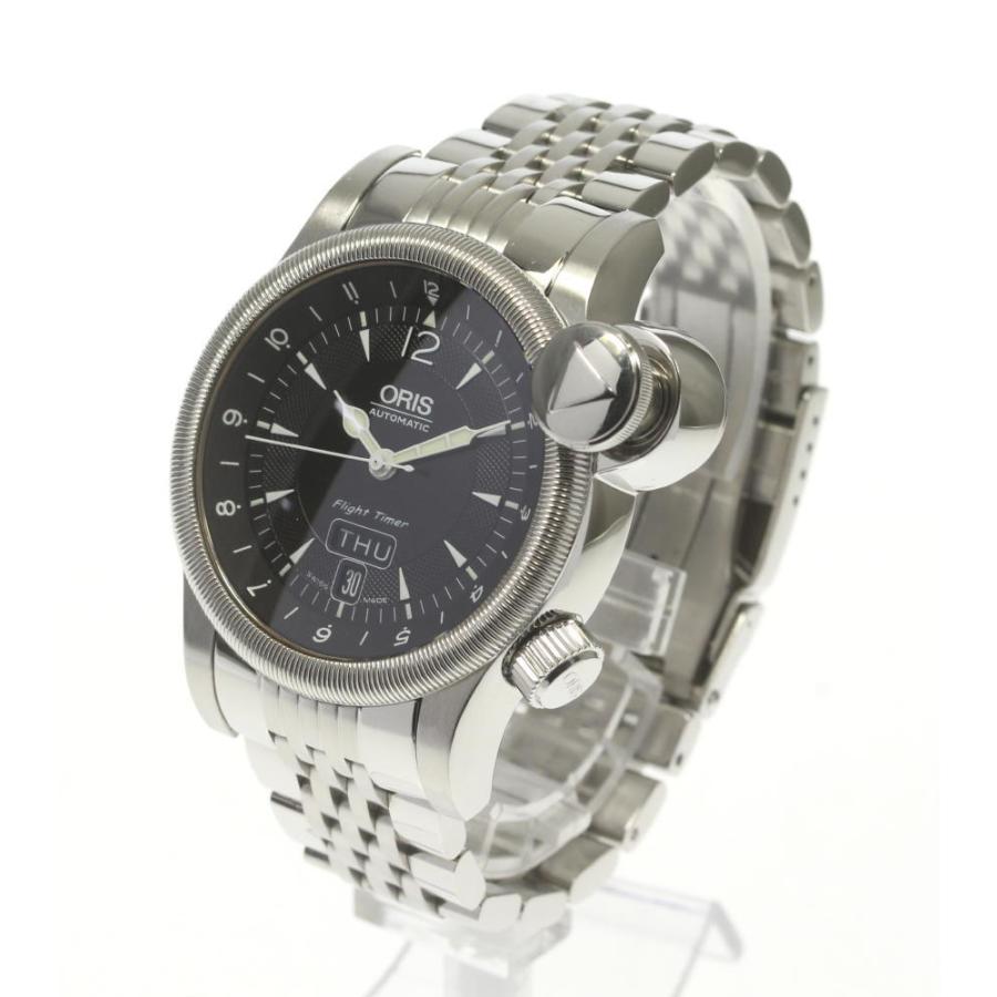 メール便に限り送料無料！！ 腕時計 オリス Oris Fライト Timer 01 635