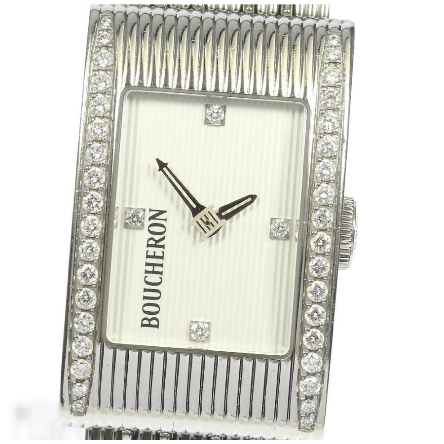 国内外の人気 訳あり Boucheron ブシュロン レディース クォーツ リフレ メンズ腕時計 Www Golf5 Prestige Jp