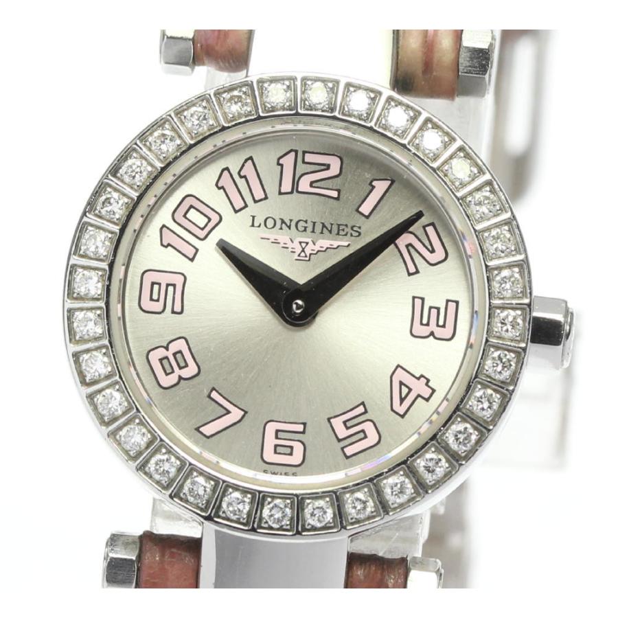 LONGINES】ロンジン ドルチェヴィータ ダイヤベゼル L5.174.0 クォーツ 