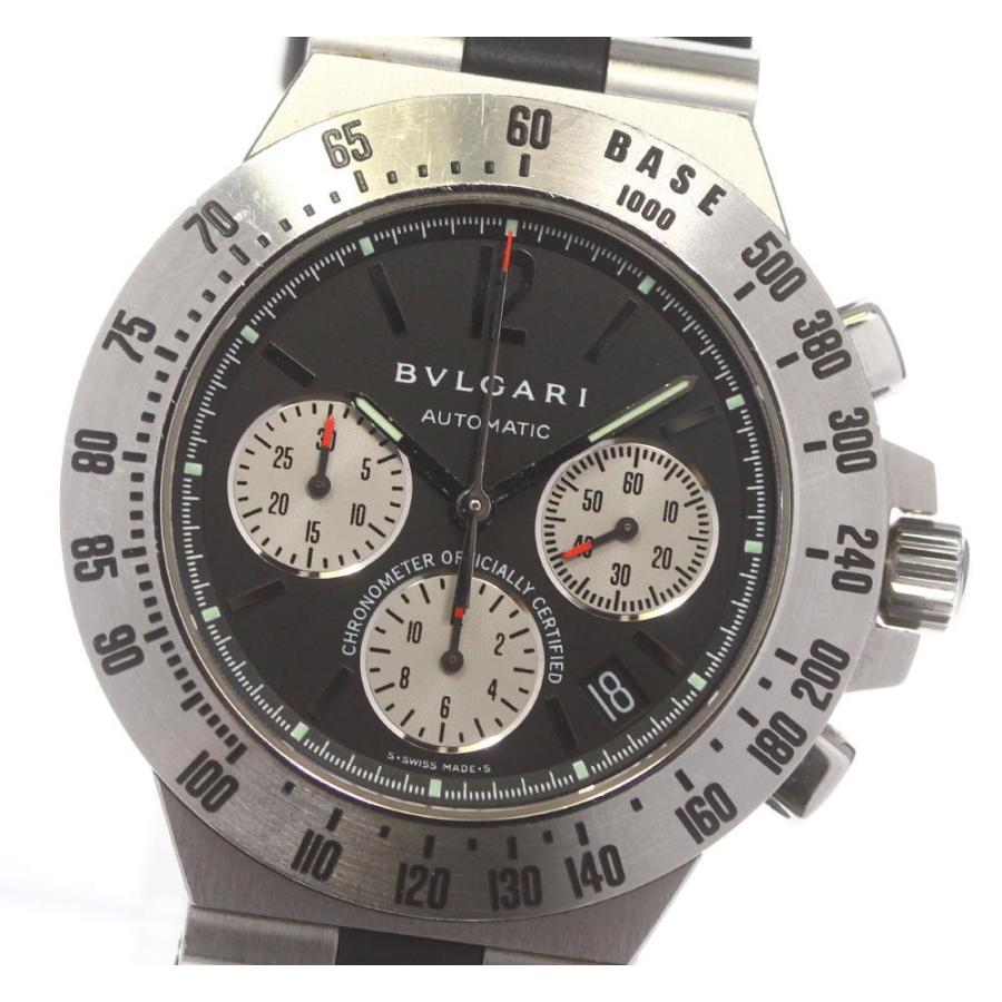 【BVLGARI】ブルガリ ディアゴノ タキメトリック クロノグラフ CH40STA 自動巻き メンズ :609931:CLOSER