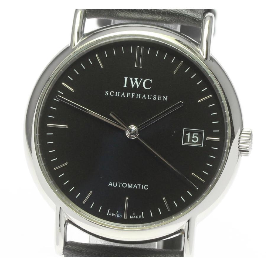 IWC SCHAFFHAUSEN ☆良品【IWC】ポートフィノ デイト IW353313 自動