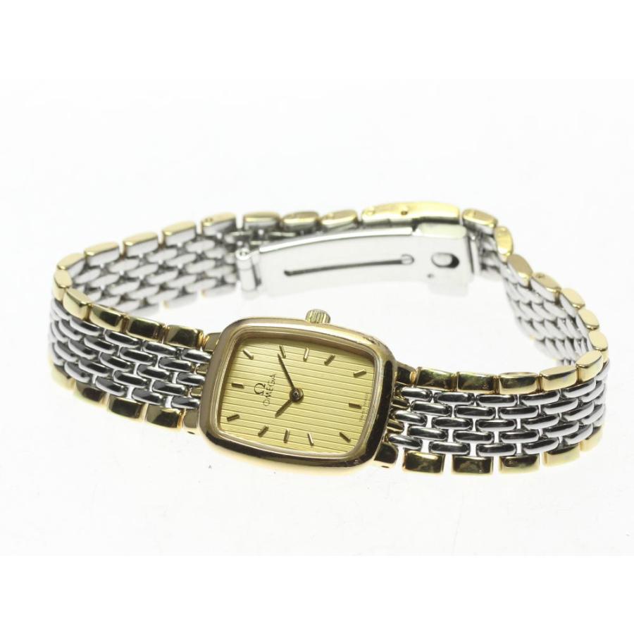 OMEGA 【OMEGA】オメガ デビル スクエア クォーツ レディース