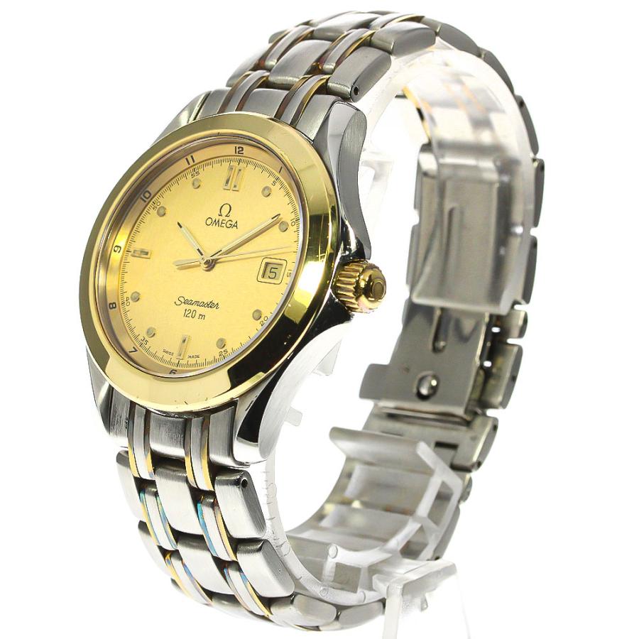 【良品・稼働品】オメガ OMEGA シーマスター 120 デイト 2311.10 楽天市場】オメガ OMEGA 2311.10 シーマスター120 デイト YGコンビ