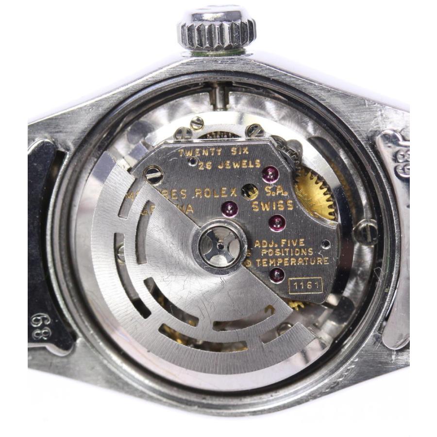 【ROLEX】ロレックス オイスターパーペチュアル cal.1161 6618 ステンレススチール 自動巻き アナログ表示 レディース シルバー文字盤 腕時計 ROLEX（ロレックス） 【ROLEX】ロレックス オイスターパーペチュアル
