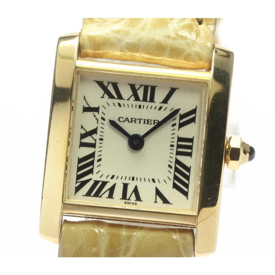 Cartier 【CARTIER】カルティエ タンクフランセーズSM K18YG