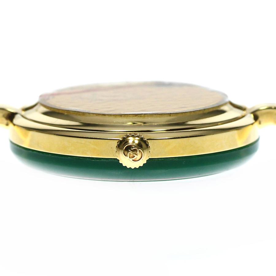 GUCCI（グッチ） ★内箱・保証書付き【GUCCI】グッチ チェンジベゼル 11/12.2 クォーツ レディース_614047 ...