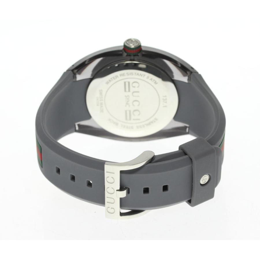 GUCCI ☆良品【GUCCI】グッチ シンク デイト 137.1 クォーツ メンズ