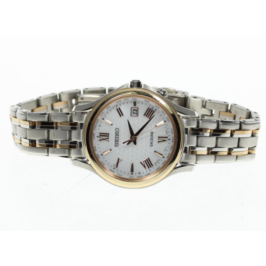 SEIKO♦︎セイコー エクセリーヌ ソーラー 1B35-0AE0 腕時計 SEIKO（セイコー） 箱付【SEIKO】セイコー エクセリーヌ SWCW162/1B35