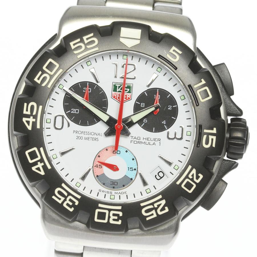 タグホイヤー フォーミュラ1 CAC1111-0 クロノグラフ デイト TAG HEUER 【TAG HEUER】タグホイヤー フォーミュラ1 クロノ