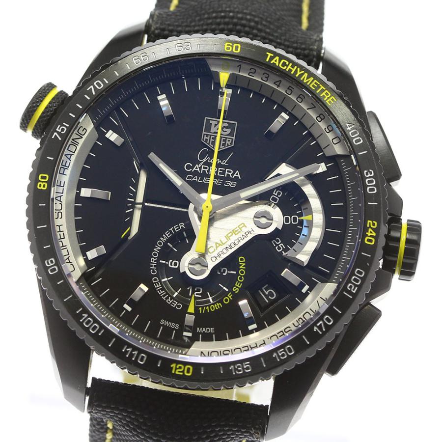 【TAG HEUER】タグホイヤー グランドカレラ クロノグラフ CAV5186 自動巻き メンズ 619343CLOSER Yahoo!ショップ 通販 Yahoo!ショッピング