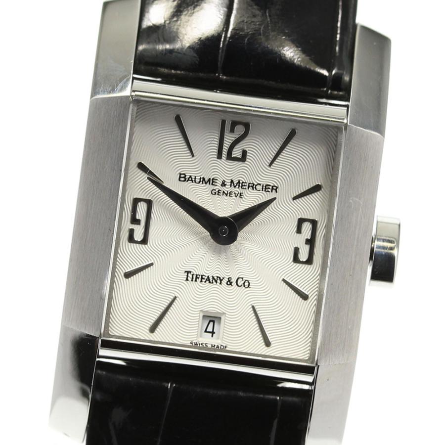 349 ボーム&メルシエ 65488 ディアマント デイト スクエア 腕時計