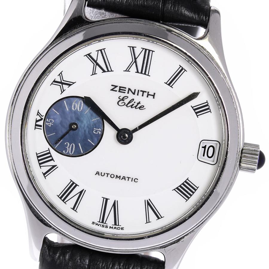 ZENITH（ゼニス） ☆良品【ZENITH】ゼニス エリート スモールセコンド