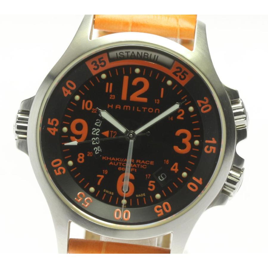 最高品質の ハミルトン カーキ エアレースGMT Hamilton H776650