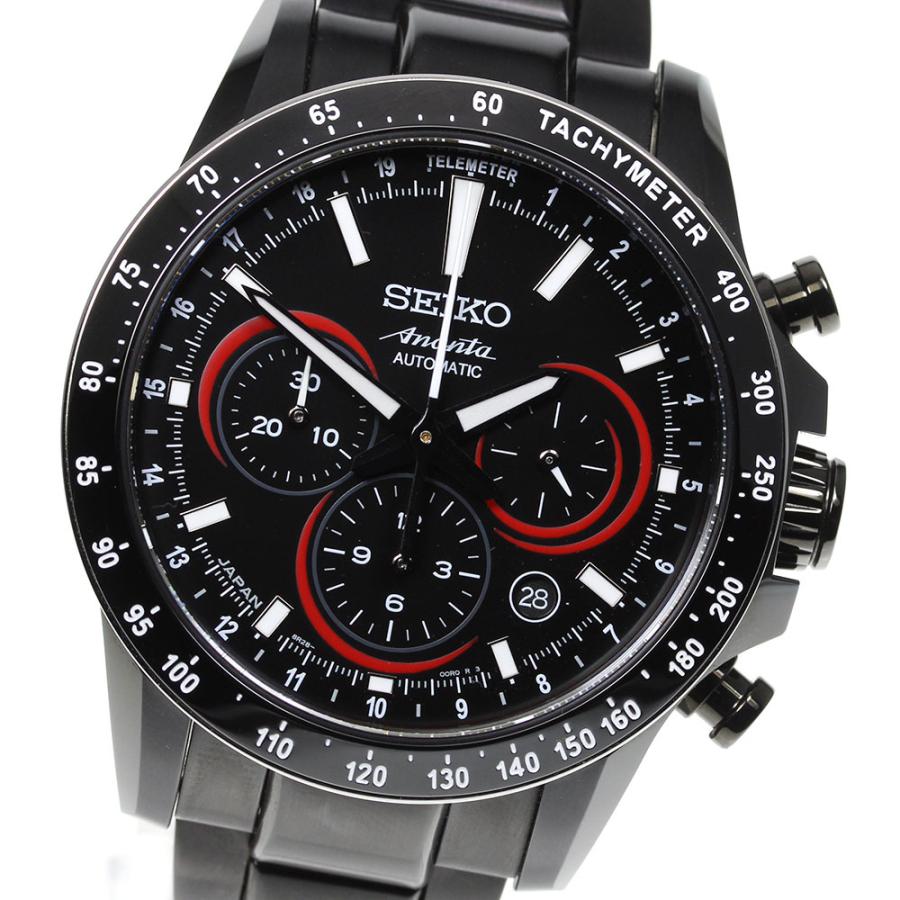 稼働 SEIKO Ananta 8R28-00F0 自動巻 クロノグラフ 付属有 SEIKO（セイコー） ☆美品【SEIKO】セイコー ブライツ アナンタ クロノ