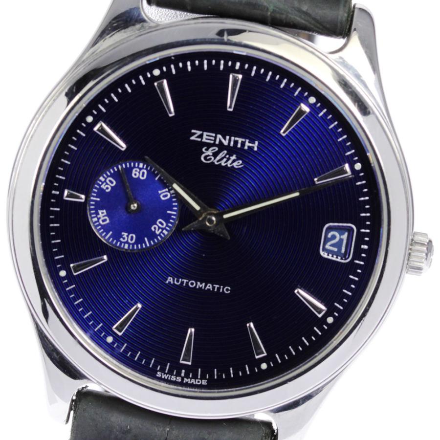ZENITH（ゼニス） ☆良品【ZENITH】ゼニス エリート デイト 90/01.0040