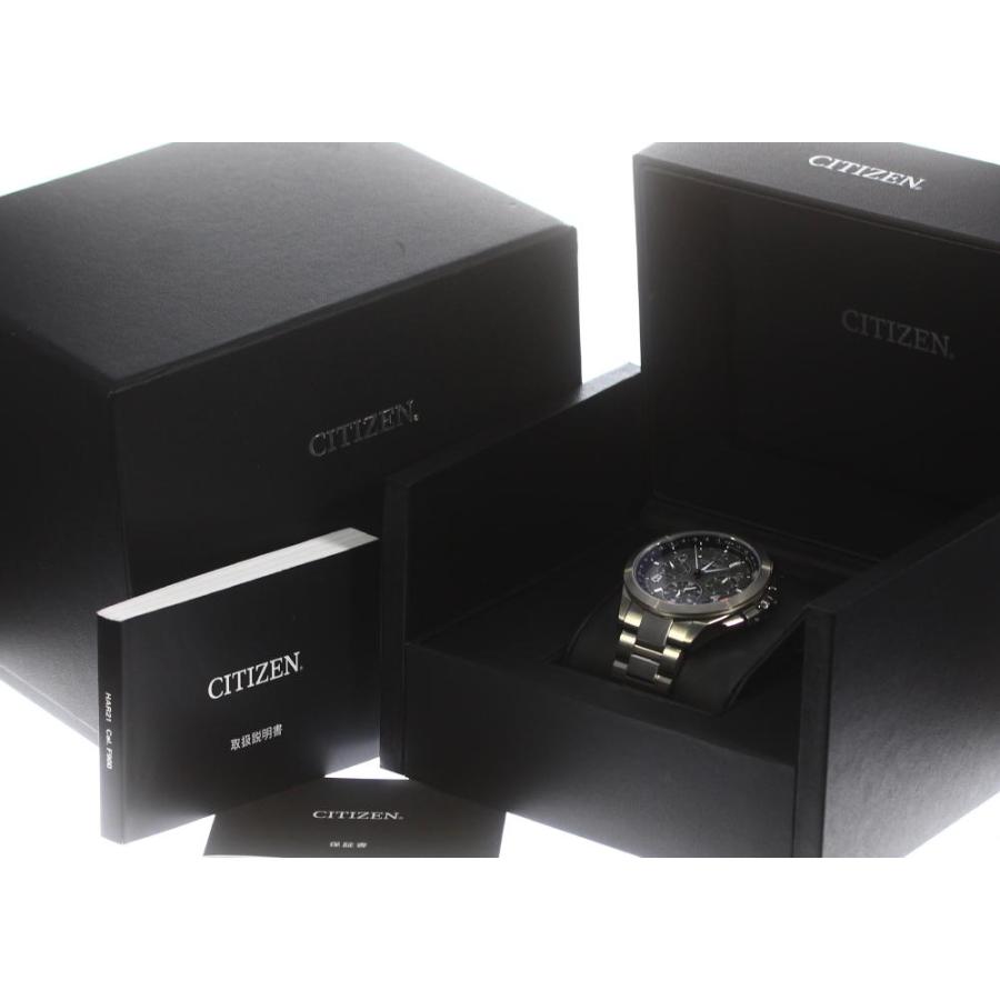 ☆美品 箱保【CITIZEN】シチズン アテッサ CC9070-56H ソーラー電波 メンズ【ev20】｜closer0510｜02