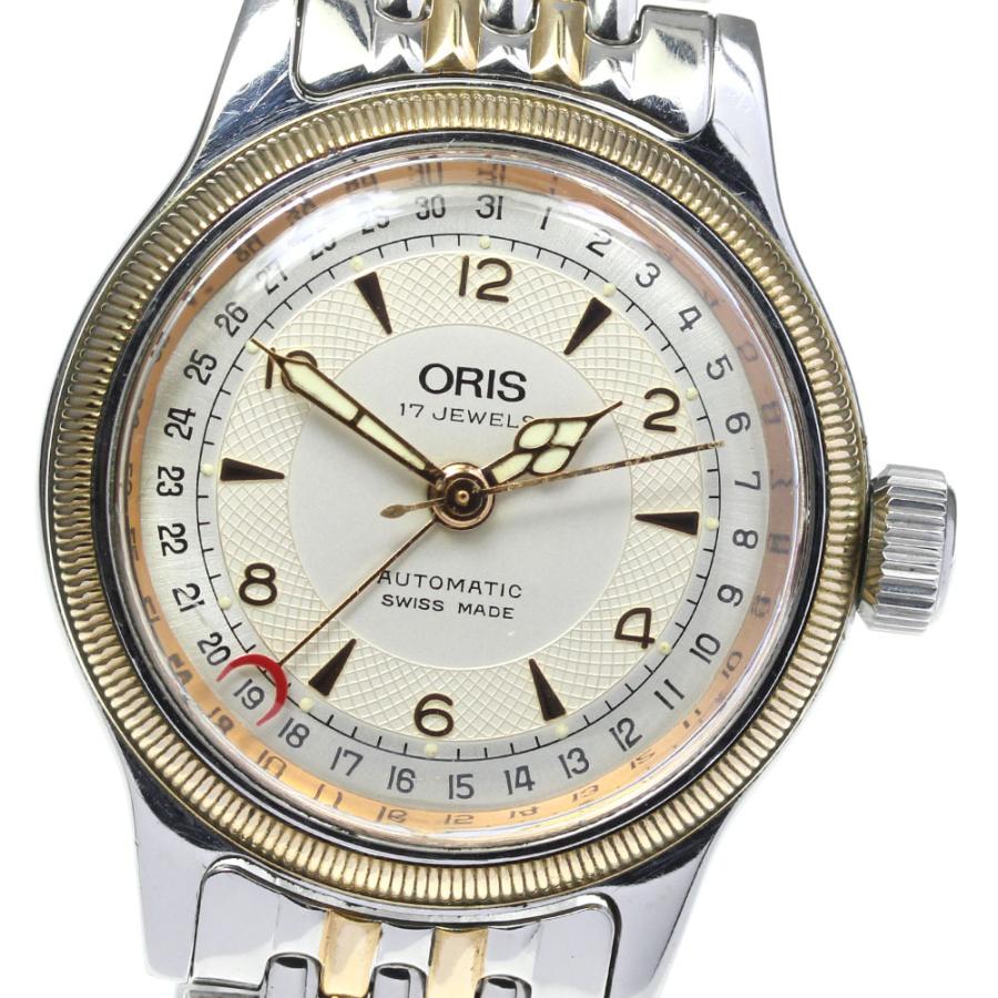 ORIS（オリス） 【ORIS】オリス ポインターデイト 裏スケ 7400B 自動 